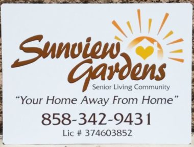 Sunview Gardens Sign